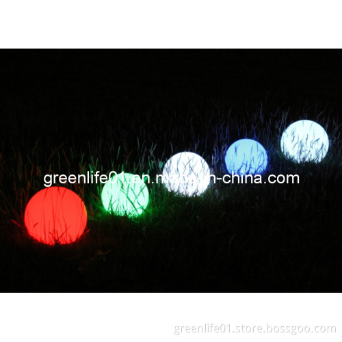 Waterproof 50cm Color Changing LED Ball Furniture, Garden LED Light Ball